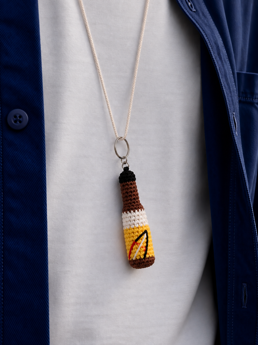Colgante Adventure en forma de botella — Perfect Foam